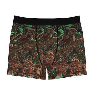 Liquid Red Men's Boxer Briefs