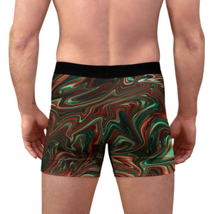 Liquid Red Men's Boxer Briefs