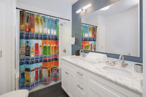 Soda Machine-One Shower Curtains