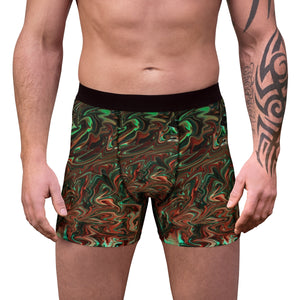 Liquid Red Men's Boxer Briefs