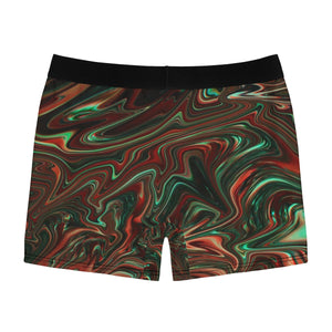 Liquid Red Men's Boxer Briefs